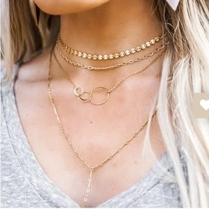 PAYTON JEWELERY COIN CHOKER